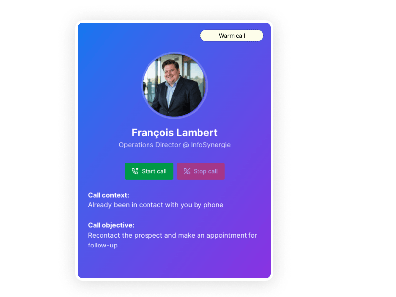 CallGym interface showing a voice simulation with an AI buyer